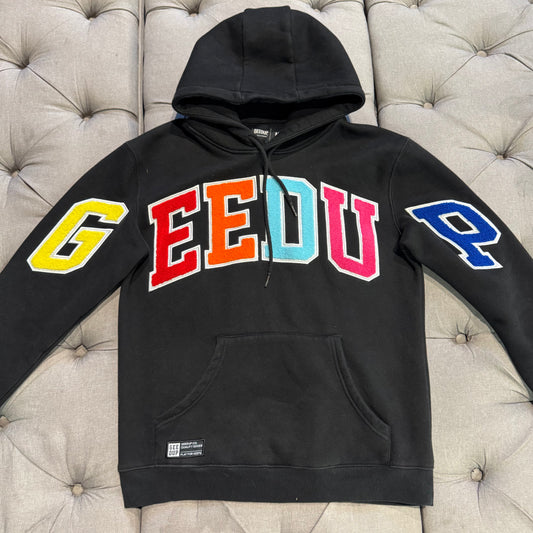 Geedup Team Logo Hoodie 'Rainbow 1.0' (Second hand)