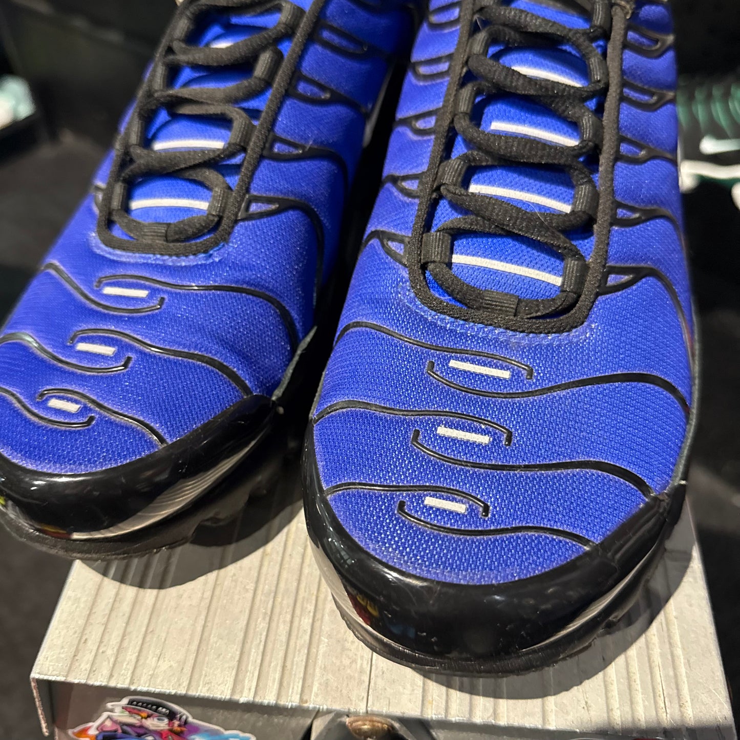 Nike Air Max Plus TN 'Premium Black Racer Blue' (Second hand)