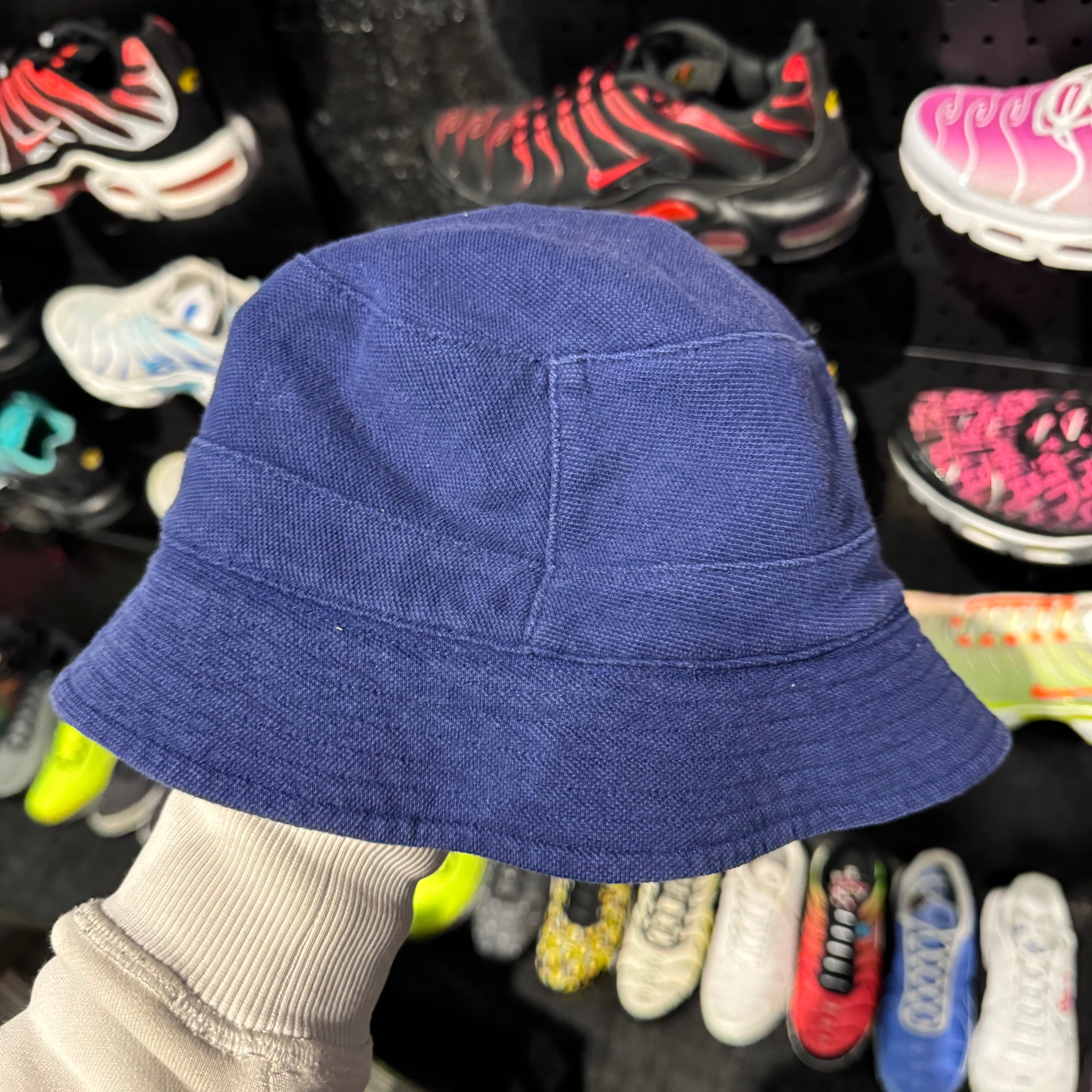 Polo Bucket Hat 'Navy Yellow' (Second Hand)