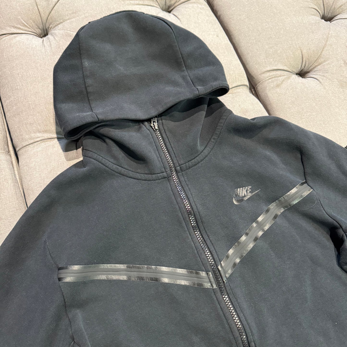 Nike Tech Fleece Jacket 'Black' (Second hand)