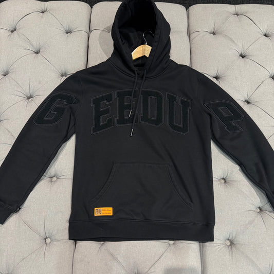 Geedup Team Logo Hoodie 'Blackout' (Second hand)