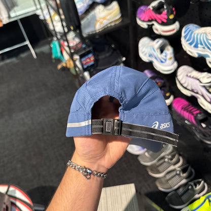 Asics Cap Brim Logo 'Navy Blue Reflective' (Second hand)