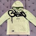 Geedup Handstyle Hoodie 'Pastel Green Black' (Second hand)