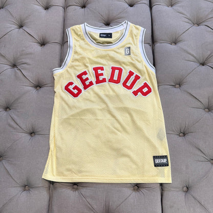 Geedup 10 Years in the Field Jersey 'Washed Yellow Red' (Second hand)