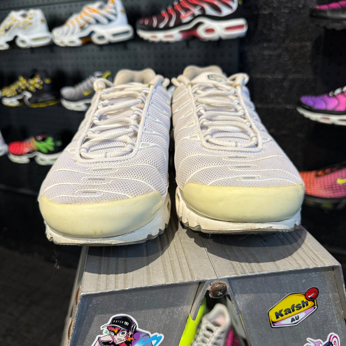 Nike Air Max Plus TN 'Casper Triple White' (Second hand)
