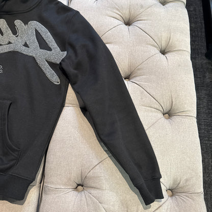 Geedup Handstyle Hoodie 'Black Grey' (Second hand)