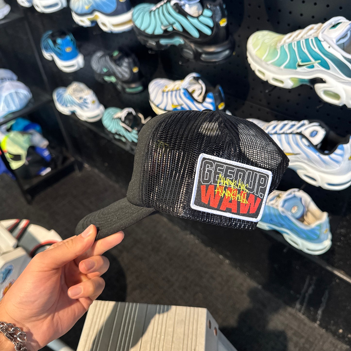 Geedup X WAW Trucker Hat 'Black' (Brand New)