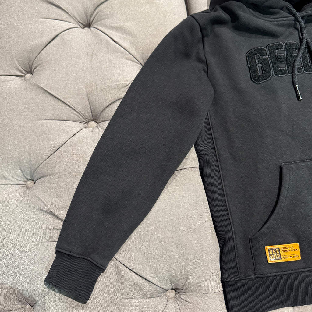 Geedup Play For Keeps Hoodie 'Blackout' (Second hand)