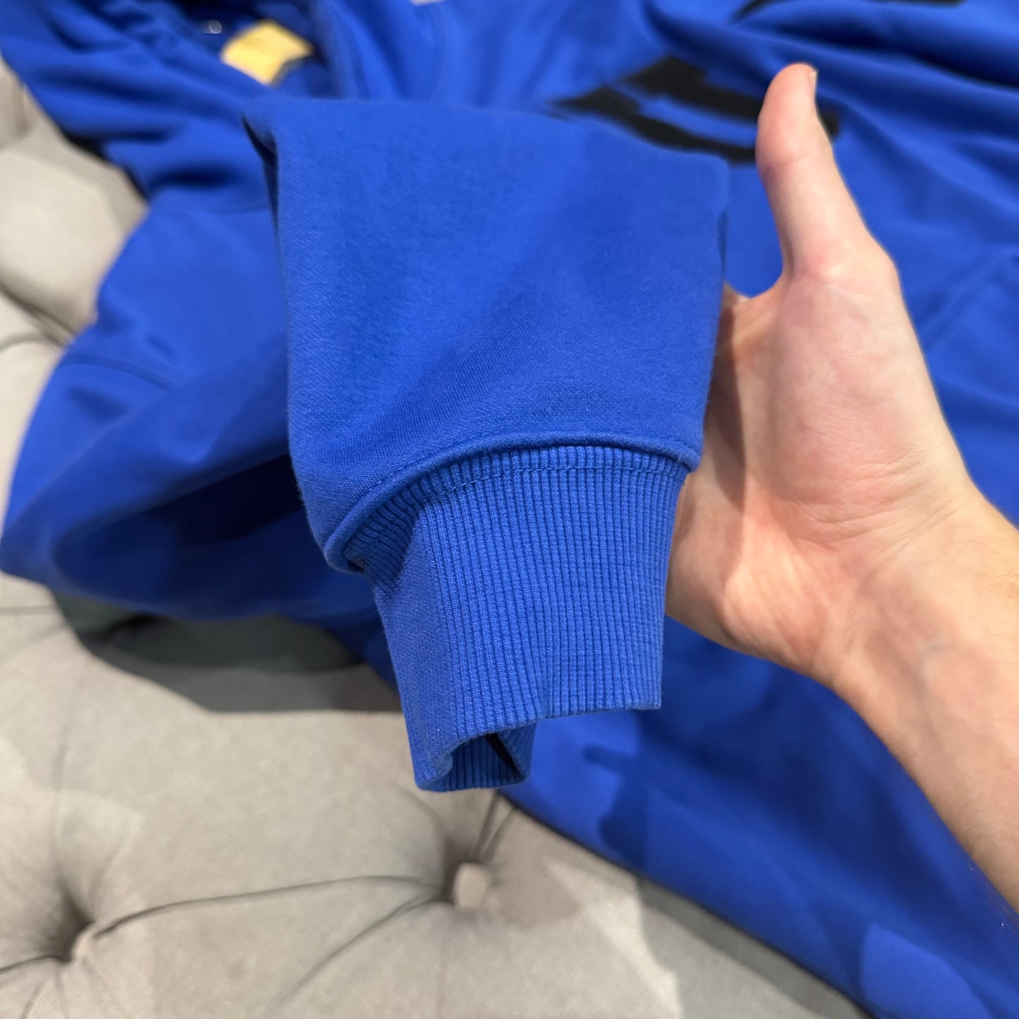 Geedup Team Logo Hoodie 'Blue Black' (Second hand)