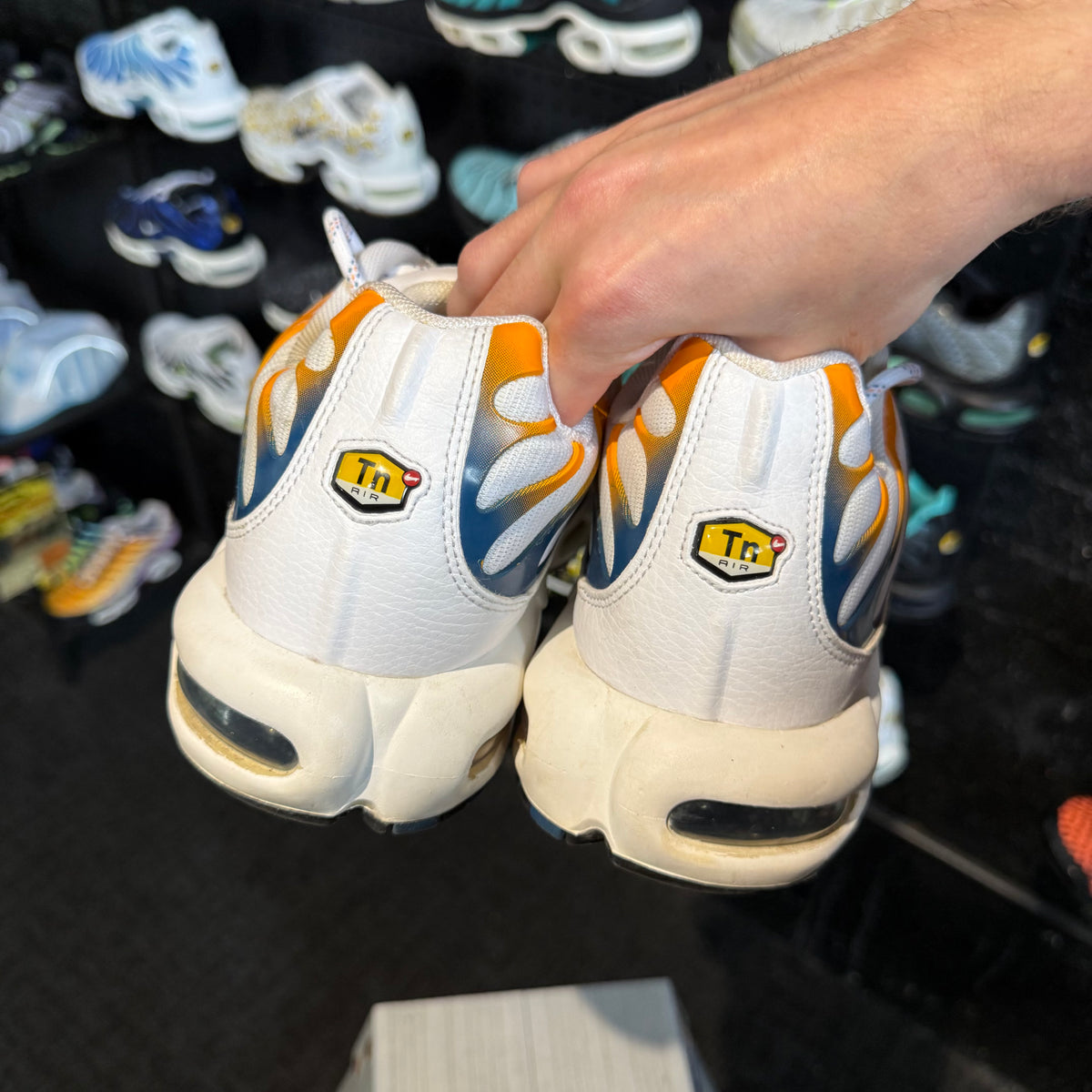 Nike Air Max Plus TN 'Hiking White Kumquat Marina Blue' (Second hand)