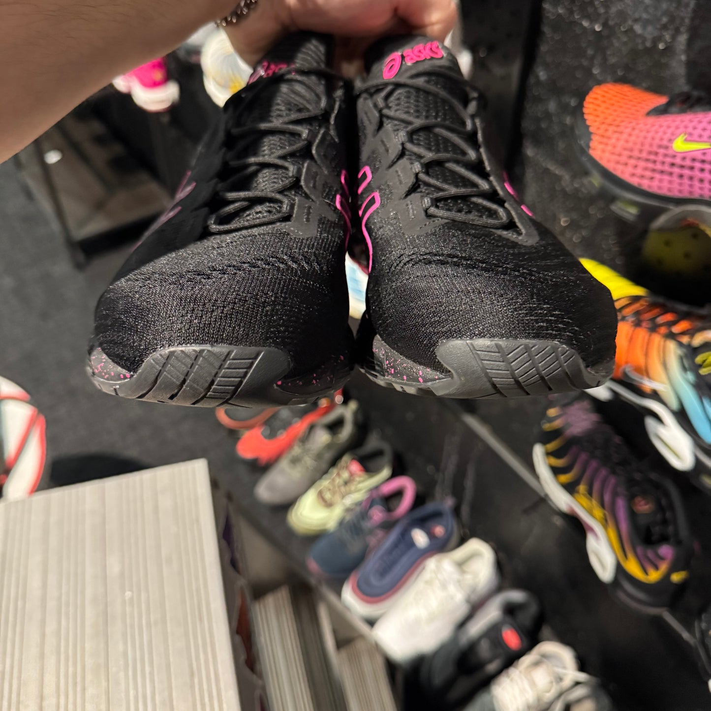Asics Gel-Quantum 360 5 Jacquard 'Black Pink' (Second hand)