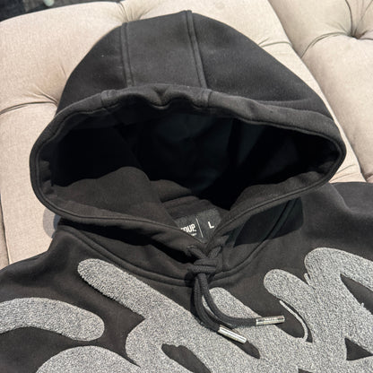 Geedup Handstyle Hoodie 'Black Grey' (Second hand)