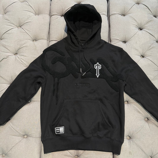 Geedup X Trapstar Handstyle Hoodie 'Blackout' (Second hand)