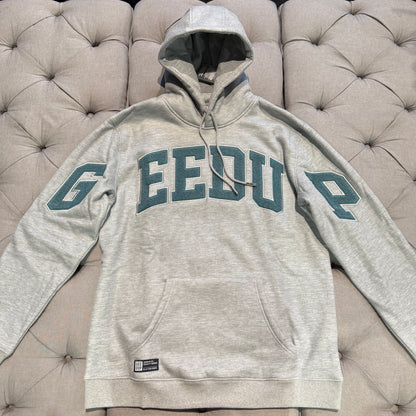 Geedup Team Logo Hoodie 'Grey Teal' (Brand New)