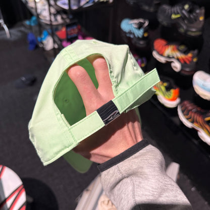 Nike Unstructured Dri-Fit Club Metal Swoosh Strapback Cap 'Pastel Green' (Second Hand)