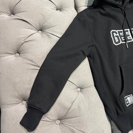Geedup x Trapstar Play For Keeps Irongate Hoodie 'Black Blue' (Second hand)