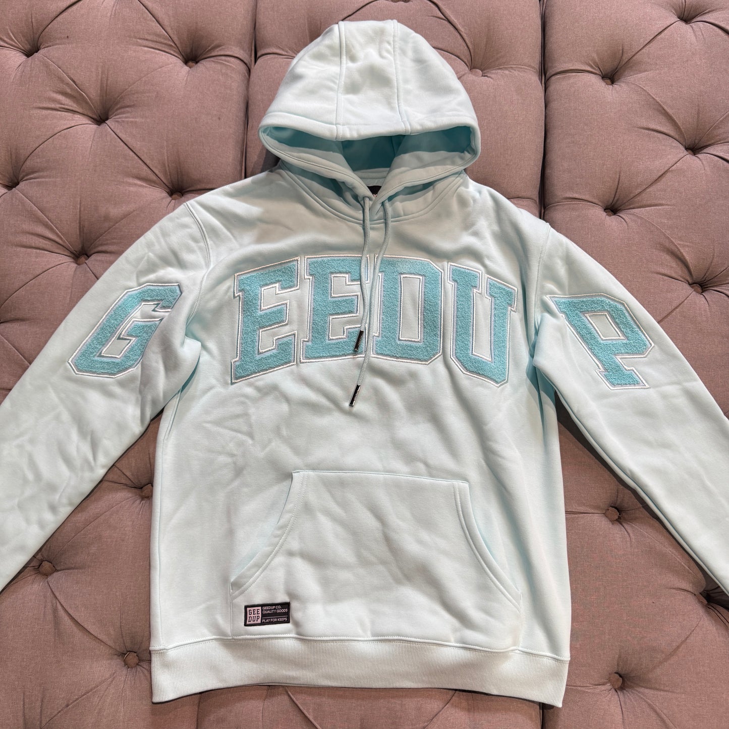 Geedup Team Logo Hoodie 'Tiffany' (Brand New)