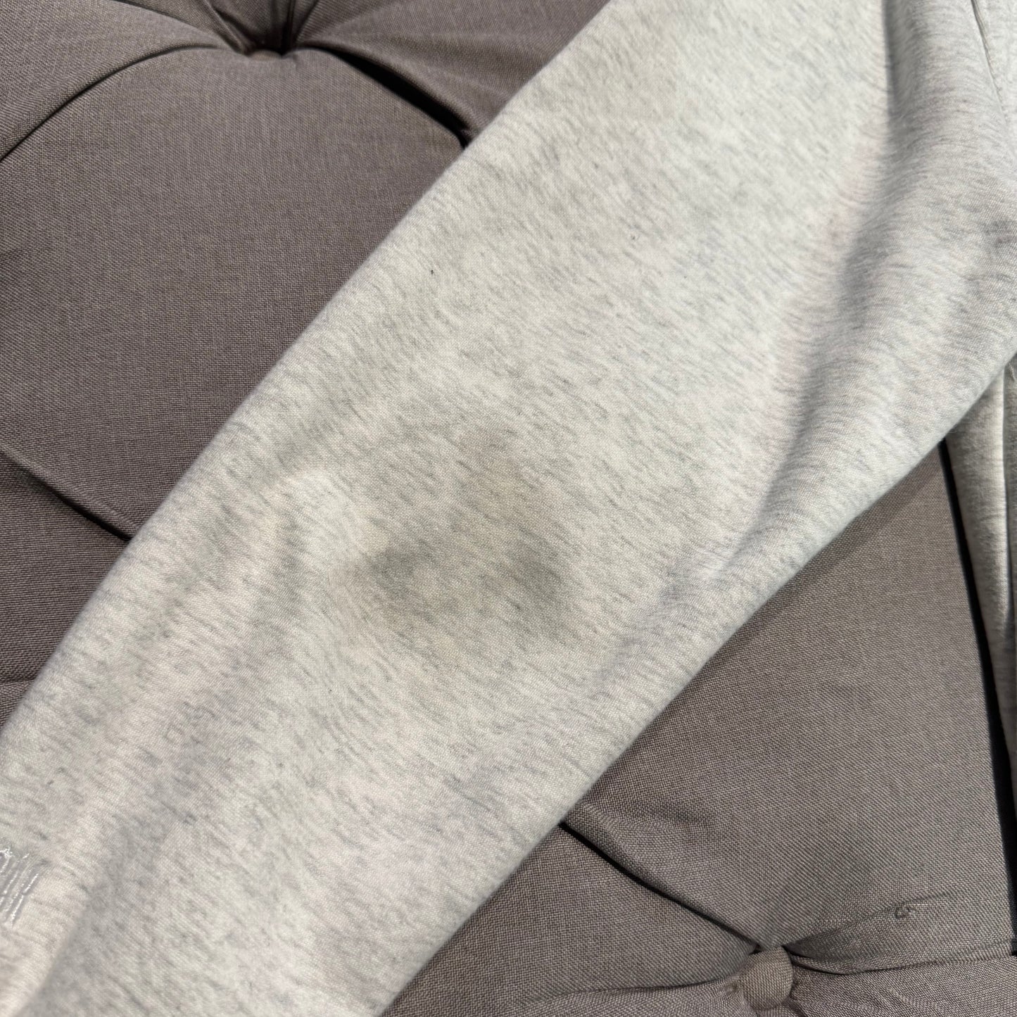 Geedup X Trapstar Team Logo x Irongate T Hoodie 'White Marle Grey' (Second hand)