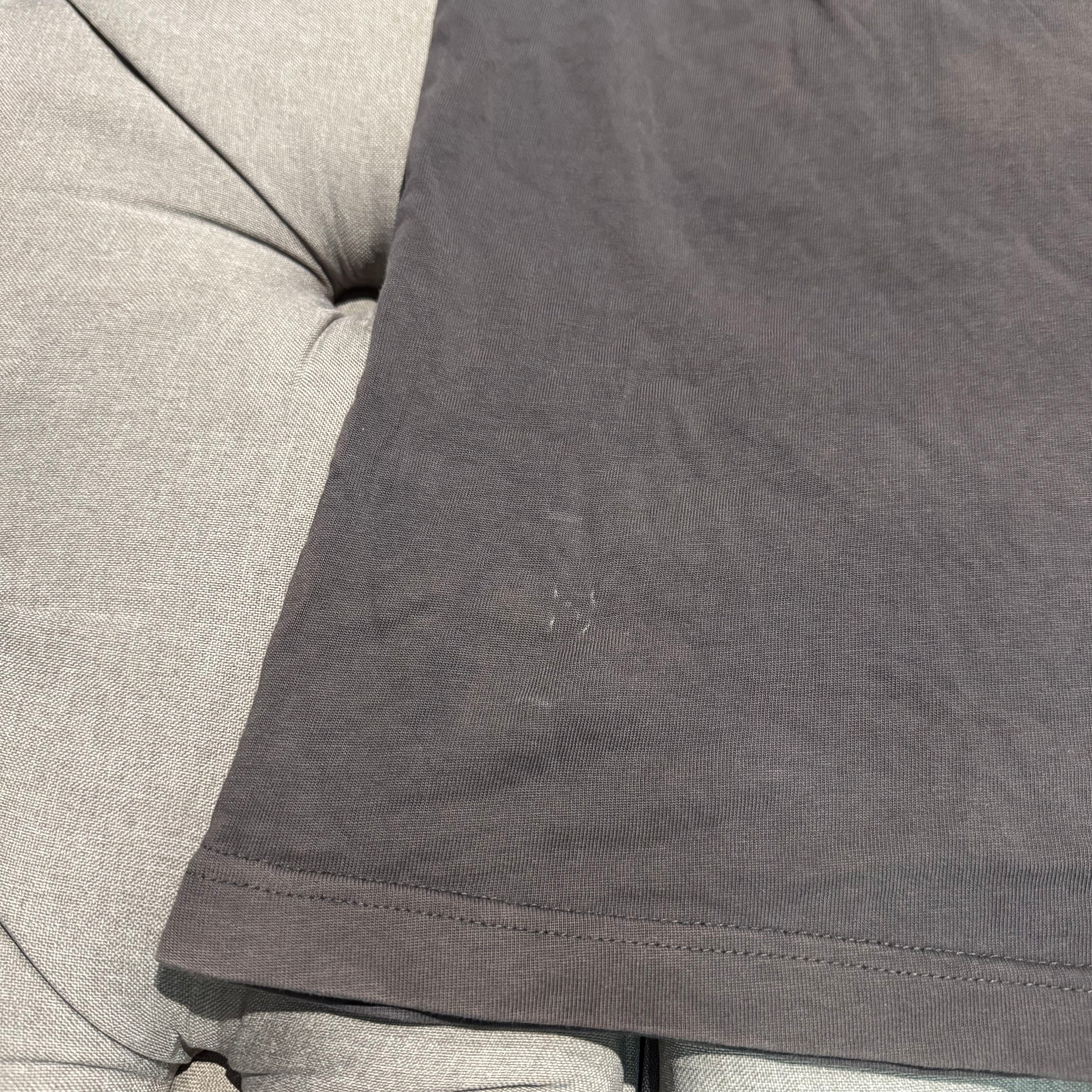 Geedup Time Is Money T-Shirt 'Charcoal White' (Second hand)