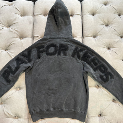 Geedup Play For Keeps Hoodie 'Washed Black' (Second hand)