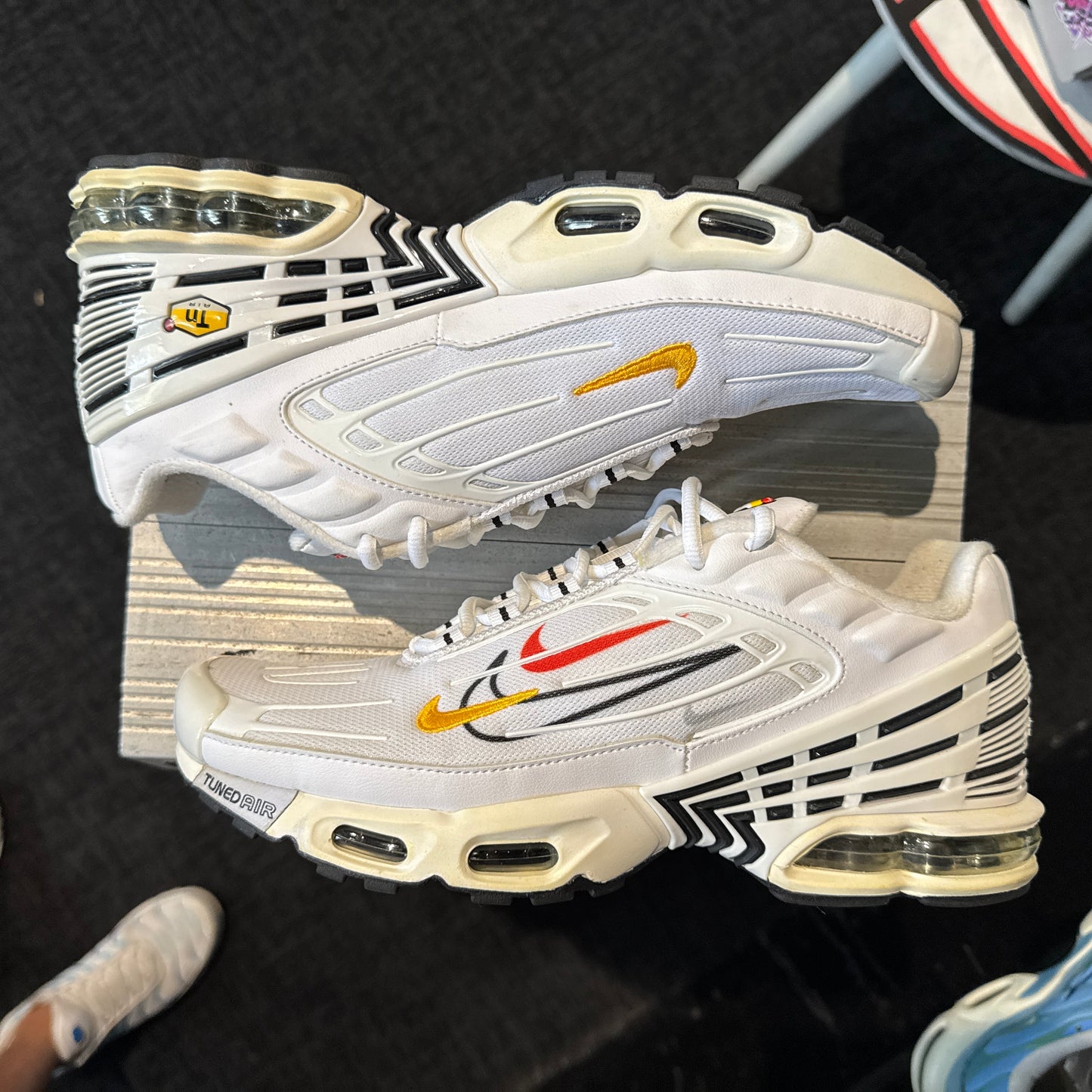 Nike Air Max Plus TN3 'Multi Swoosh White Multi Colour' (Second hand)