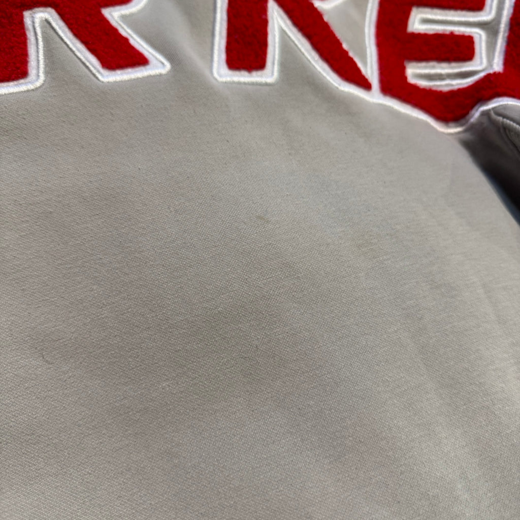 Geedup Play For Keeps Hoodie 'Grey Red' (Second hand)