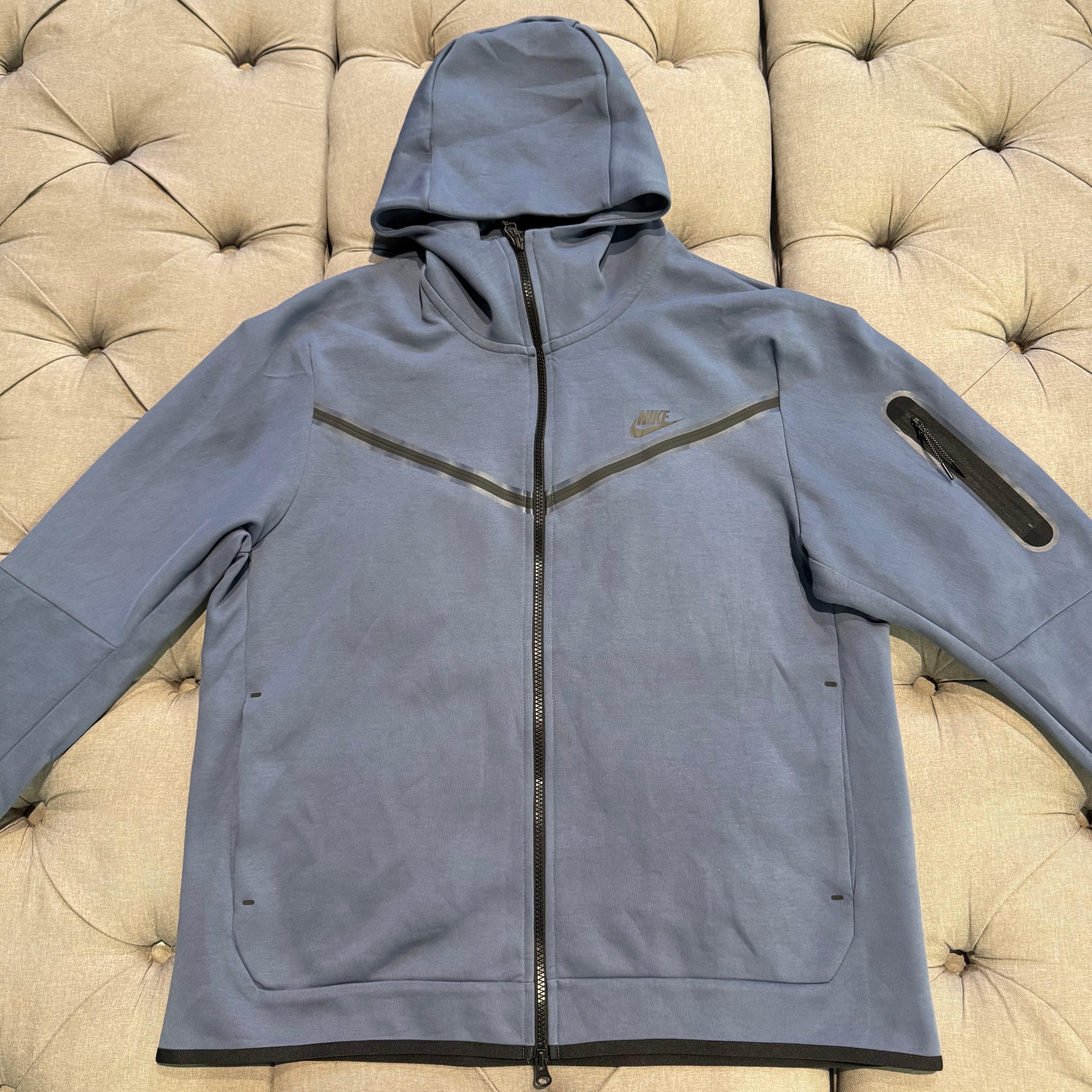 Nike Tech Fleece Jacket 'Navy' (Second hand)