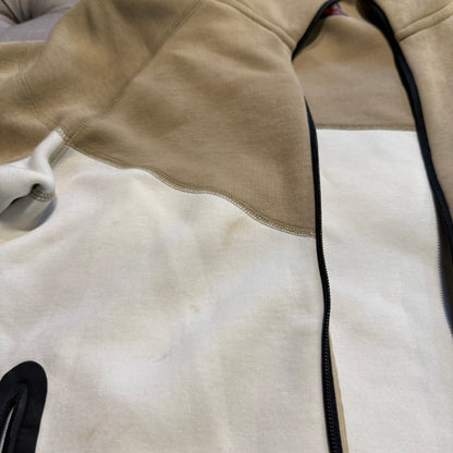 Nike Tech Fleece Jacket 'White Brown' (Second hand)