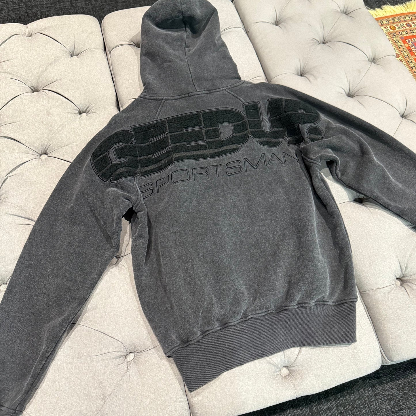 Geedup Sportsman Hoodie 'Washed Black' (Second hand)