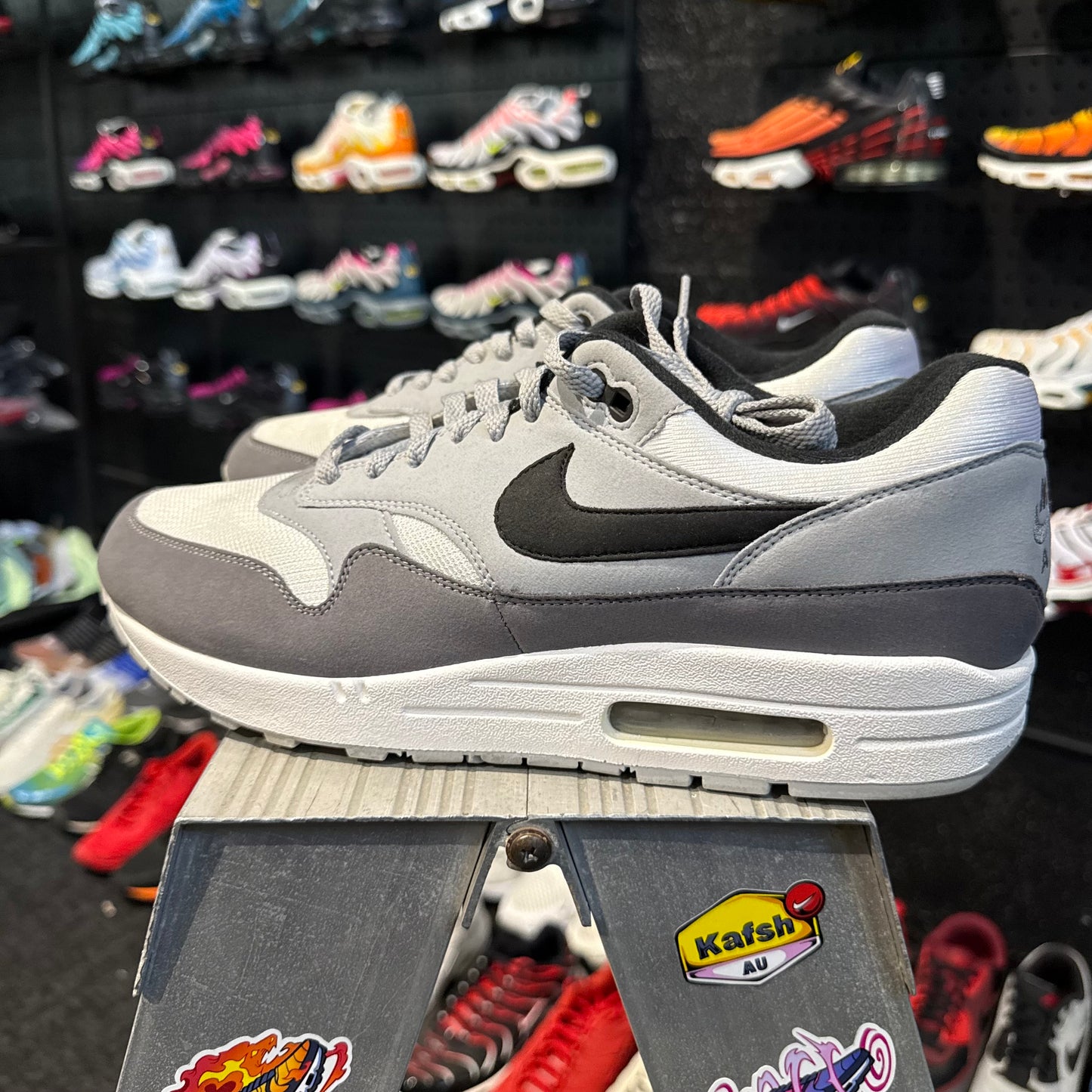 Nike Air Max 1 'White Black Wolf Grey' (Second hand)