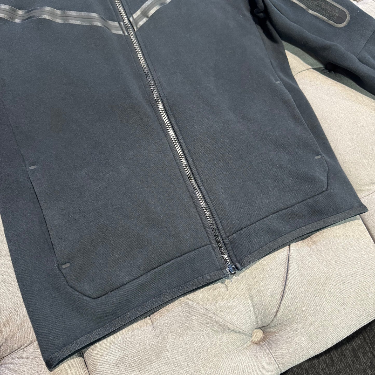 Nike Tech Fleece Jacket 'Black' (Second hand)