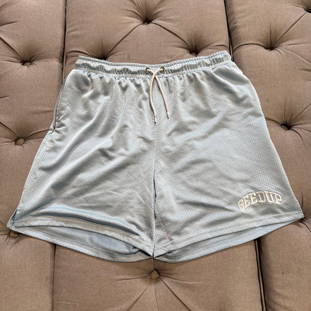 Geedup GDUP CO. Mesh Shorts 'Cool Blue' (Second hand)