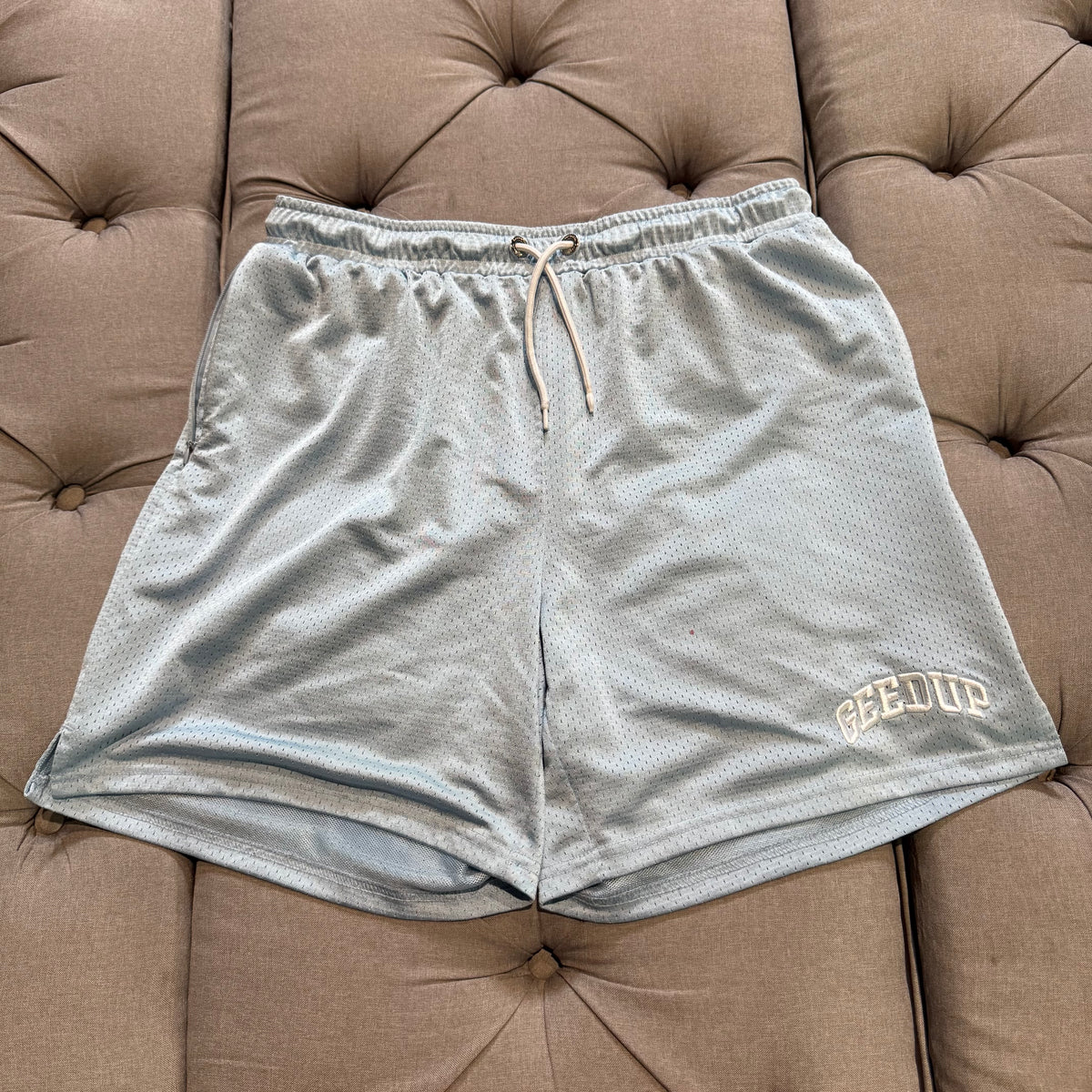 Geedup GDUP CO. Mesh Shorts 'Cool Blue' (Second hand)
