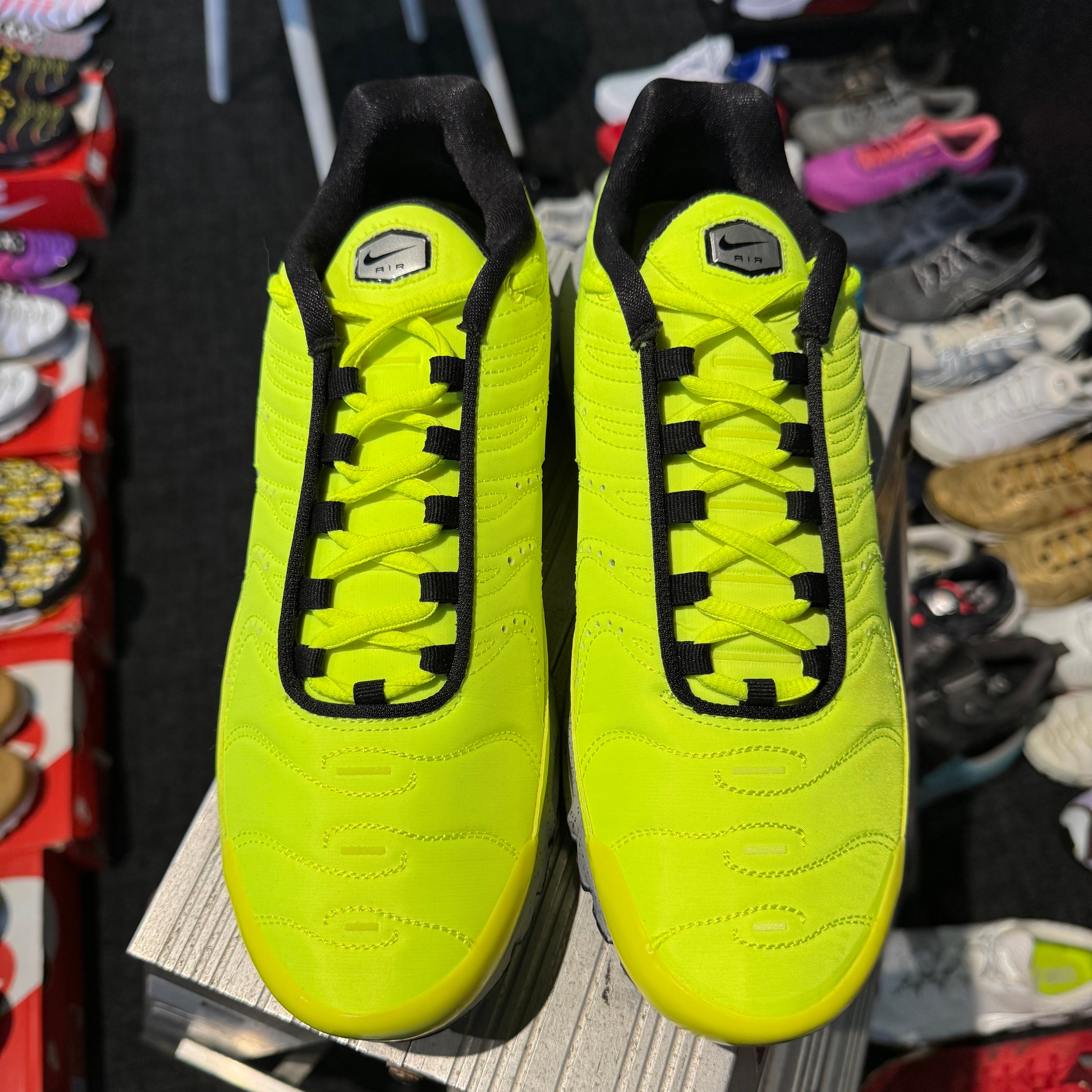 Nike Air Max Plus TN PRM 'Volt Silver Wolf Grey' (Brand New)