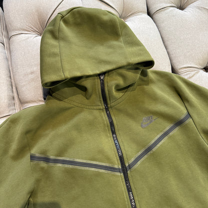 Nike Tech Fleece Jacket 'Olive Green' (Second hand)