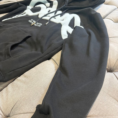 Geedup Handstyle Hoodie 'Black Baby Blue' (Second hand)