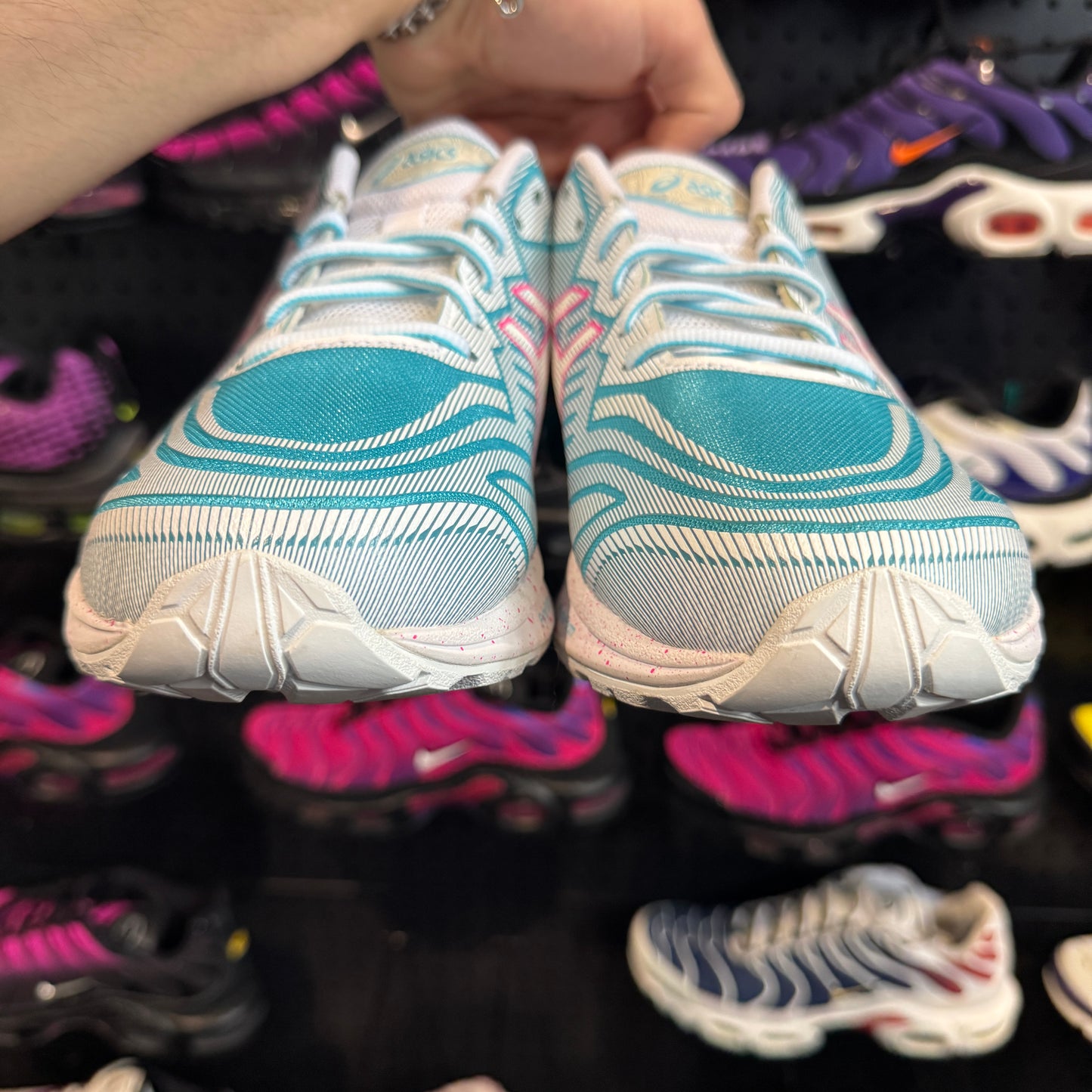 Asics Gel-Quantum 360 7 'White Aquarium Blue Pink' (Second hand)