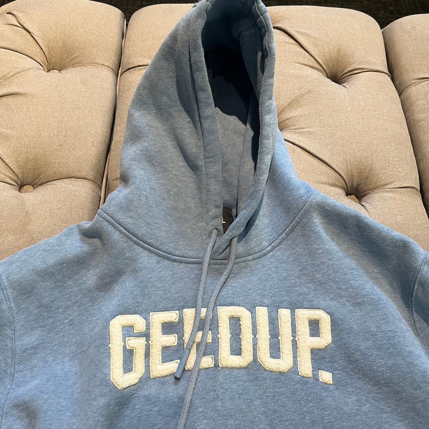 Geedup Play For Keeps Hoodie 'Ice Blue' (Second hand)