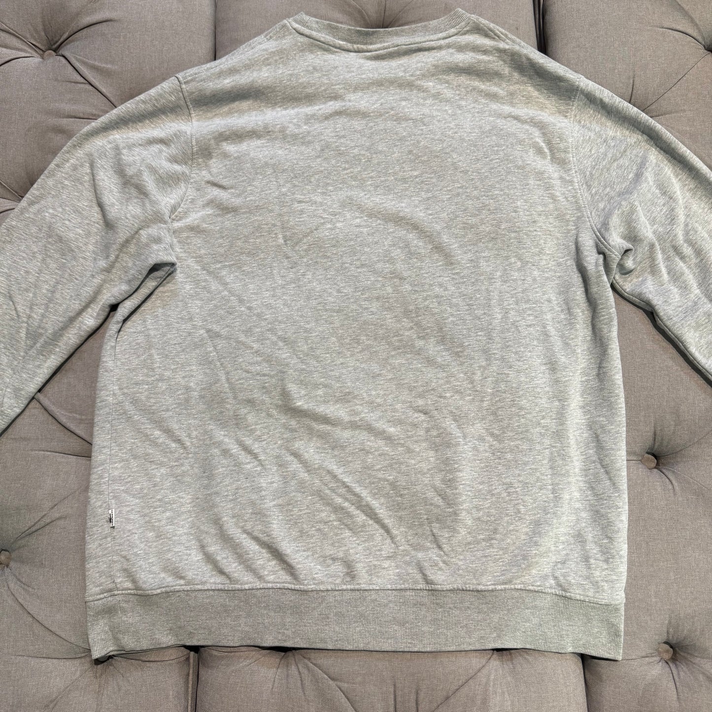 Lacoste Small Croc Crewneck 'Grey' (Second hand)