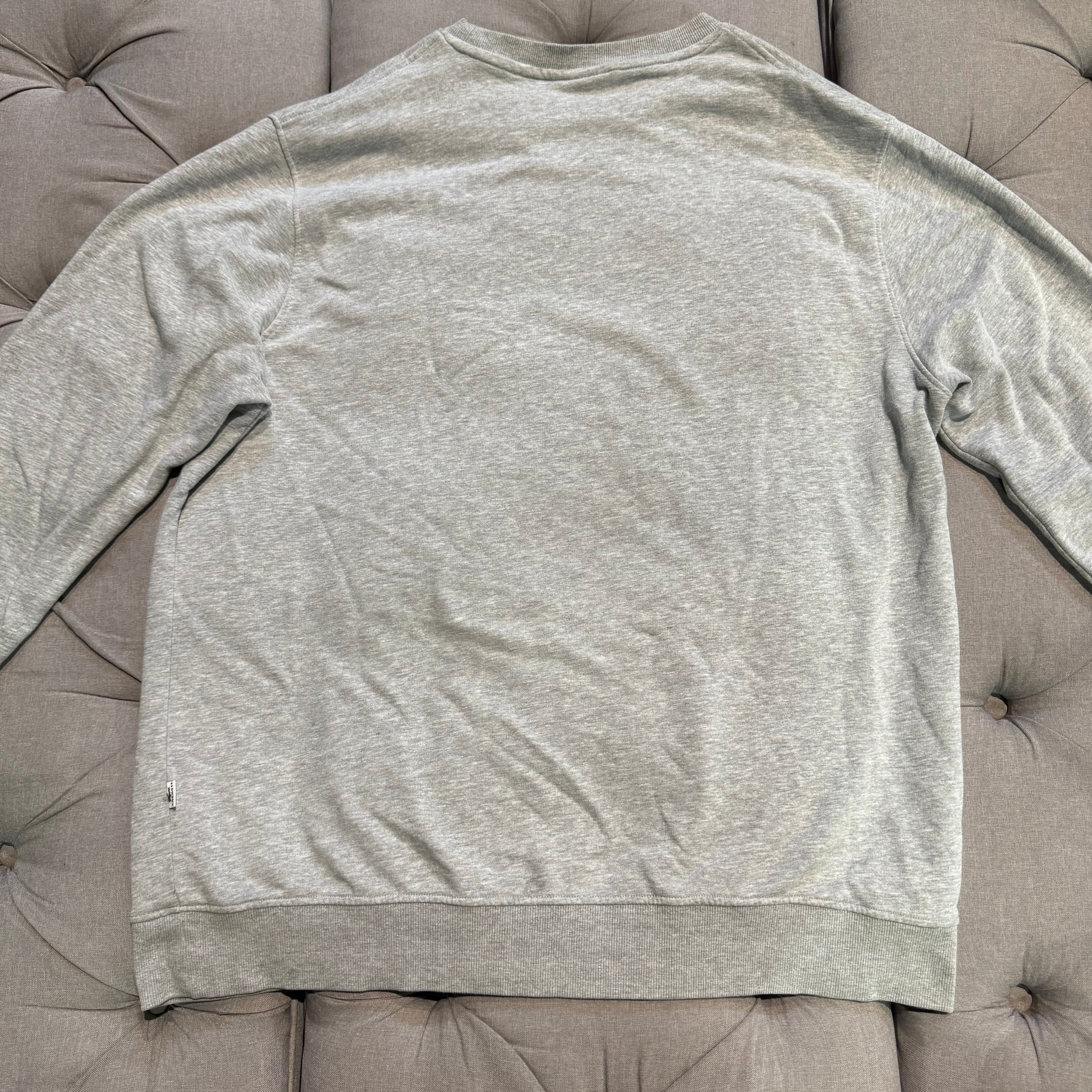 Lacoste Small Croc Crewneck 'Grey' (Second hand)