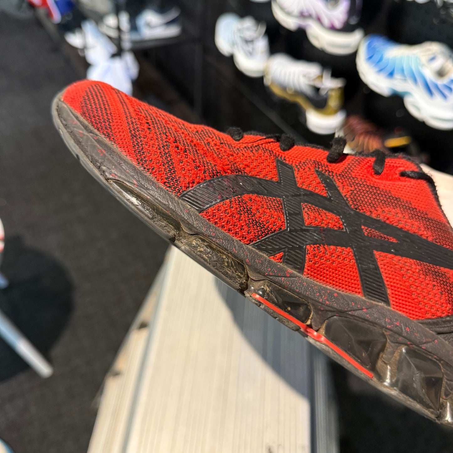 Asics Gel-Quantum 360 7 Knit Classic Red/Black (Second hand)