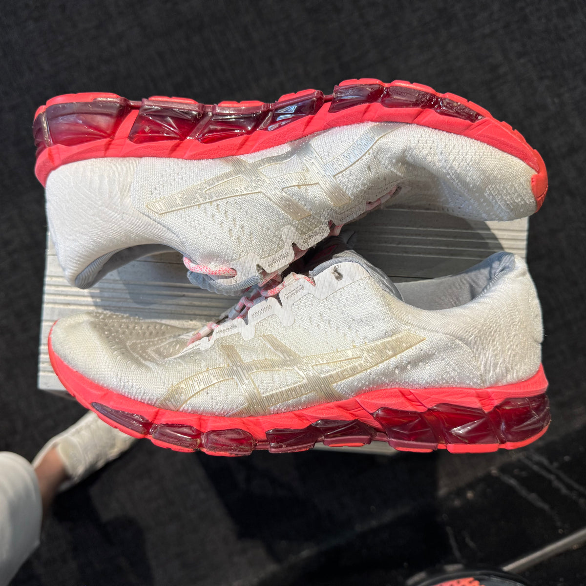 Asics Gel-Quantum 360 5 Jacquard 'White Pink' (Second hand)