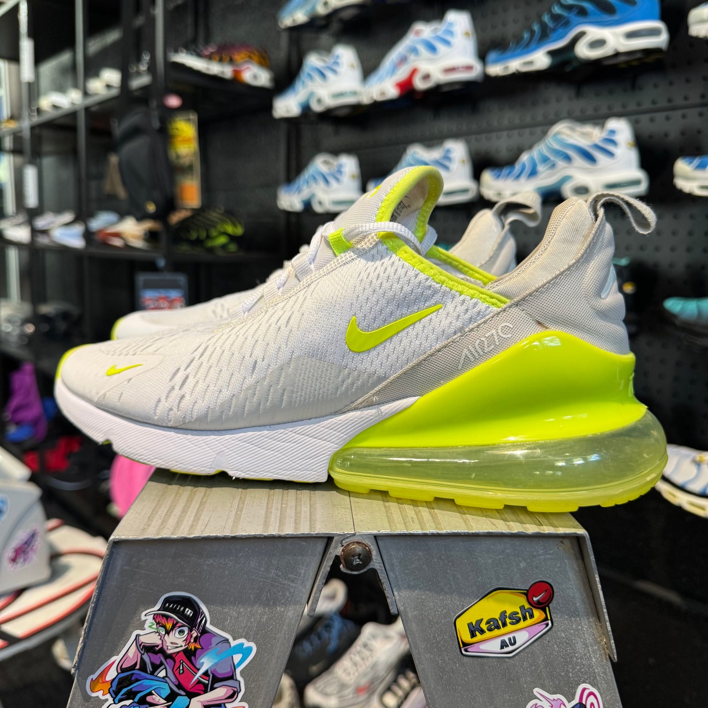 Nike Air Max 270 'White Pack Volt' (Second hand)