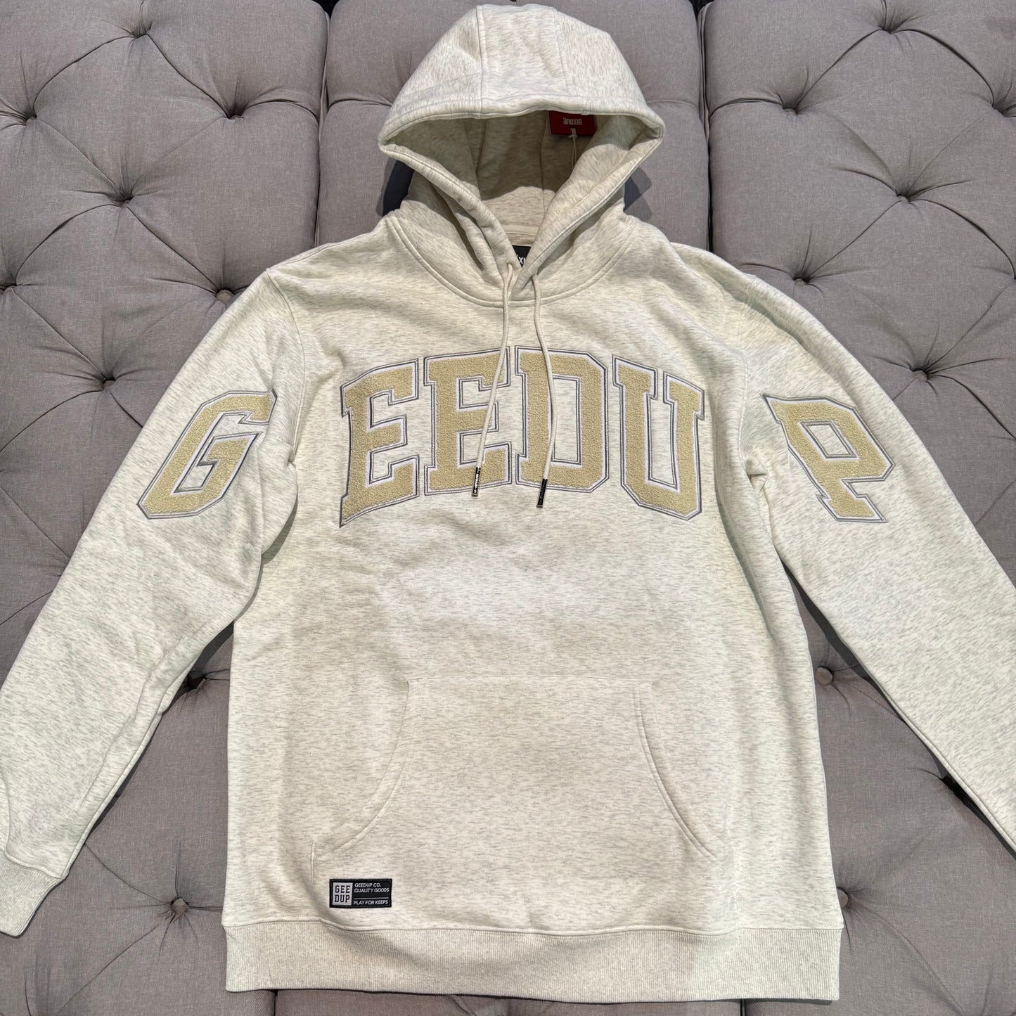 Geedup Team Logo Hoodie 'Wheat' (Brand New)