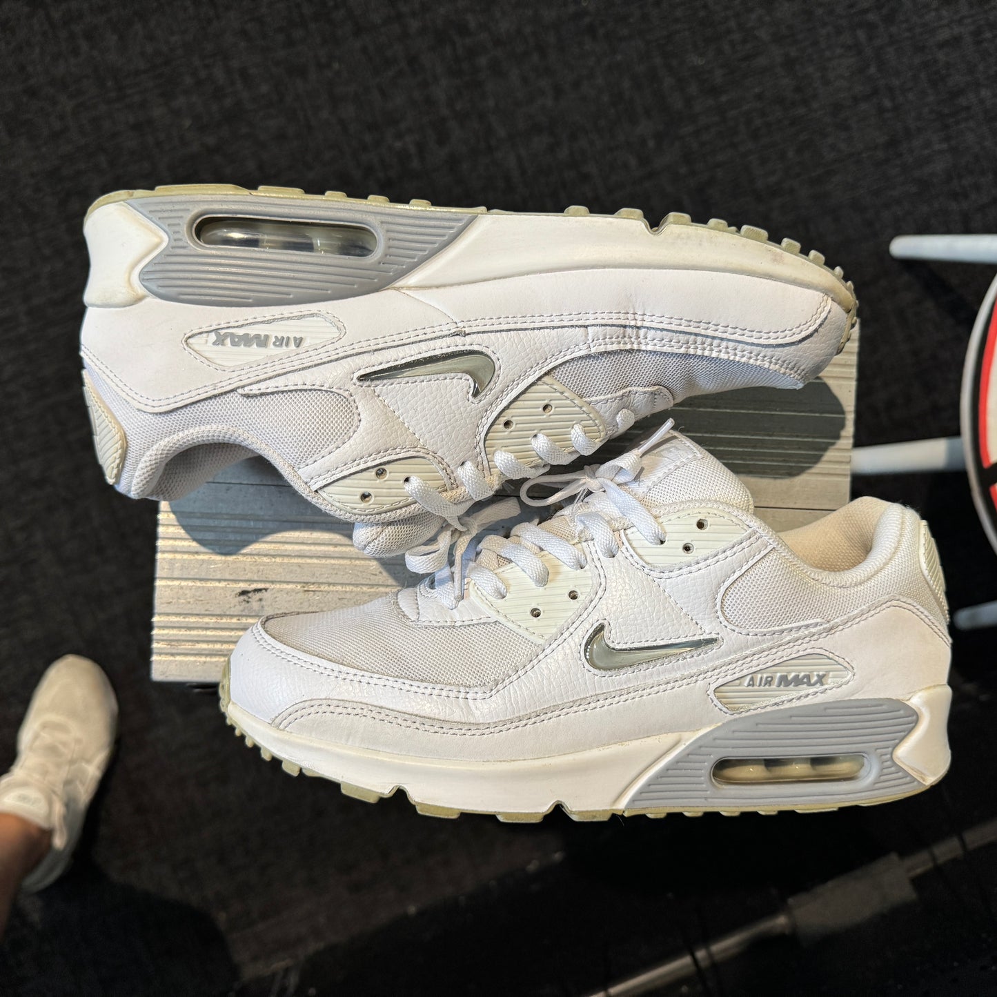 Nike Air Max 90 Jewel 'Light Smoke Grey Silver' (Second hand)