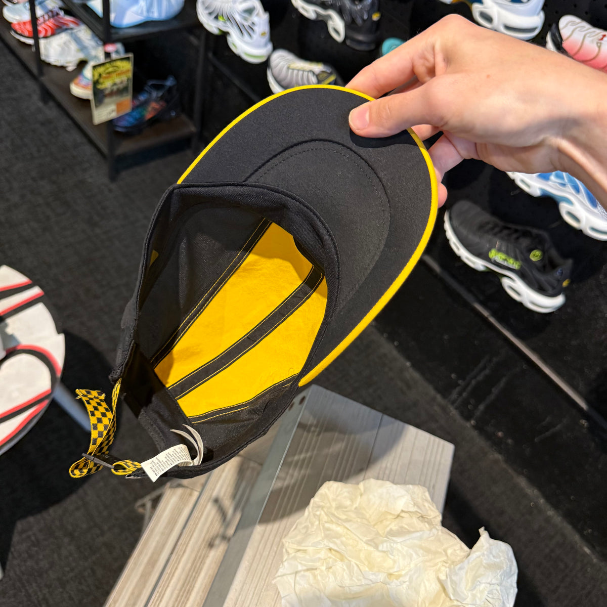 Nike Aerobill Pro Trail Tailwind Elite Dri-Fit Cap 'Black Yellow' (Brand New)