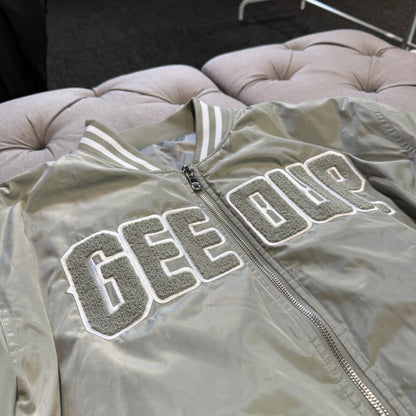 Geedup Los Angeles Bomber Jacket 'Khaki' (Second hand)