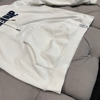 Geedup Play For Keeps Hoodie 'White Navy' (Second hand)