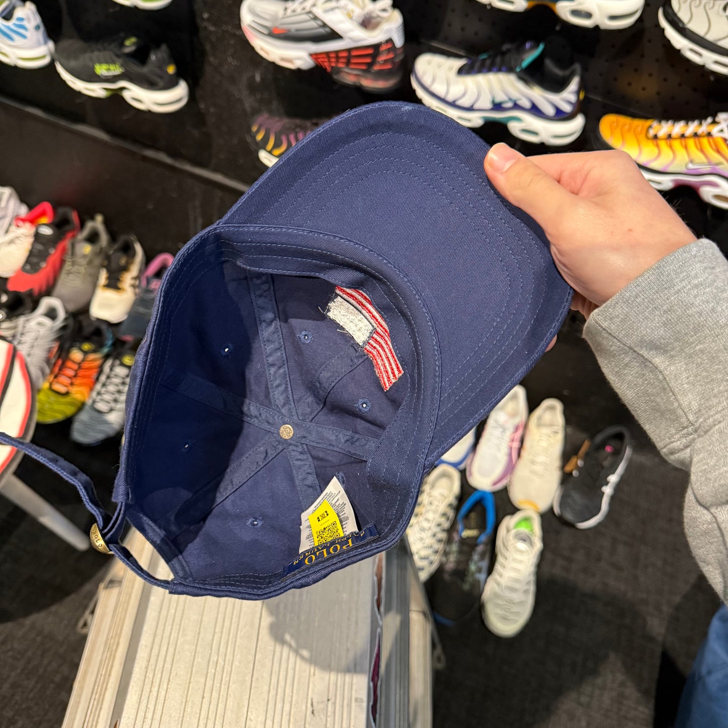 Polo Ralph Lauren Denim Flag USA Cap 'Navy' (Second Hand)