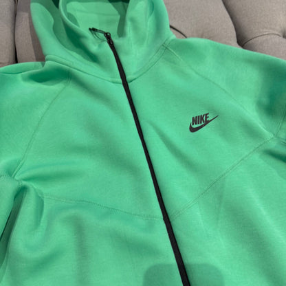 Nike Tech Fleece Hoodie Neon Lime Green (Second hand)